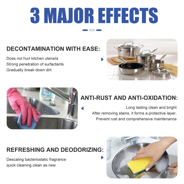 Kitchen Grease Cleaner Foam for Stubborn Grease Buildup