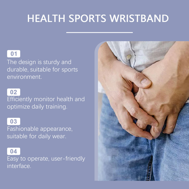 Men's Sports Wristband for Daily Training & Time