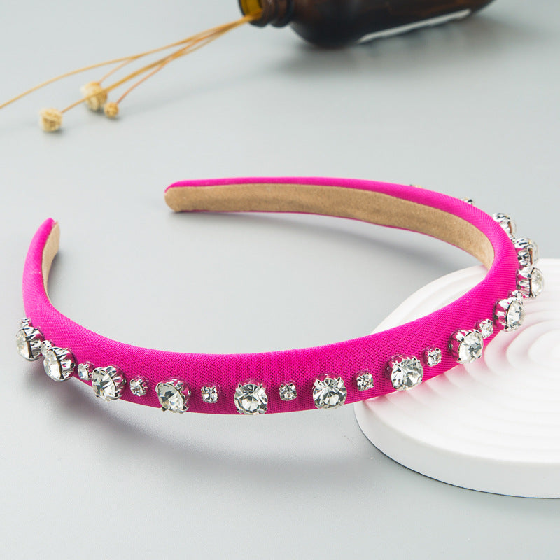 Rhinestone Hair Hoop for Instant Korean-Inspired Glamour