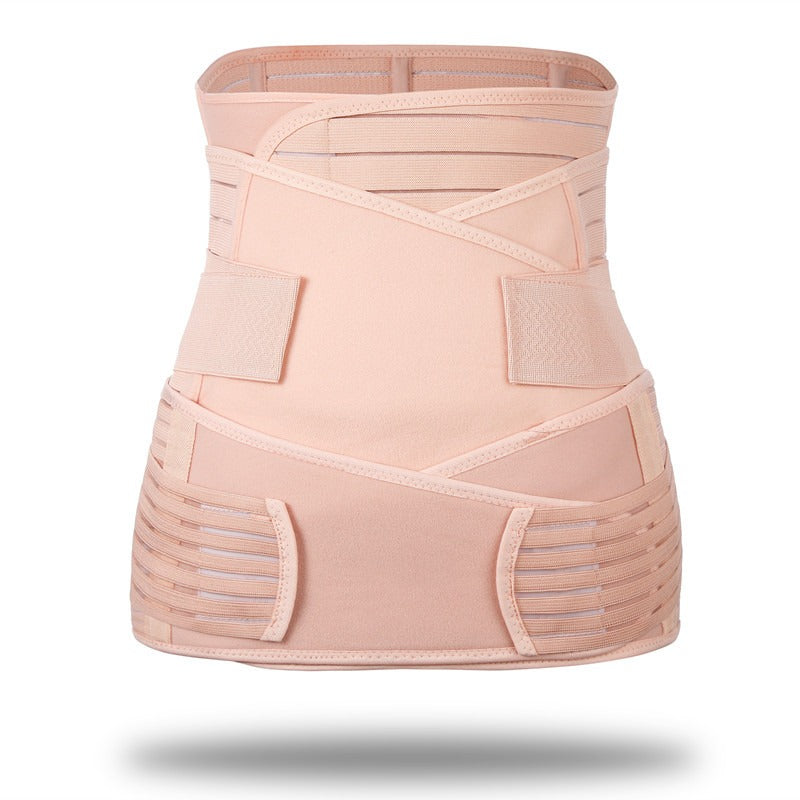 Postpartum Abdominal Binder — 3-Piece Breathable Support