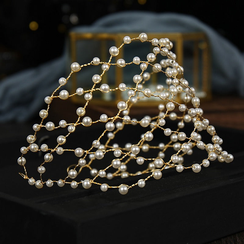Pearl Hair Accessory for Elegant Bridal Hairstyles