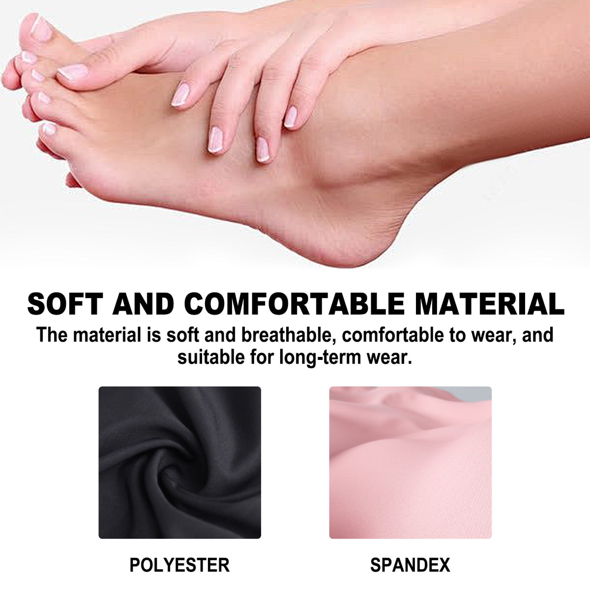 Health Socks with Warm Acupressure Sole Comfort Pair