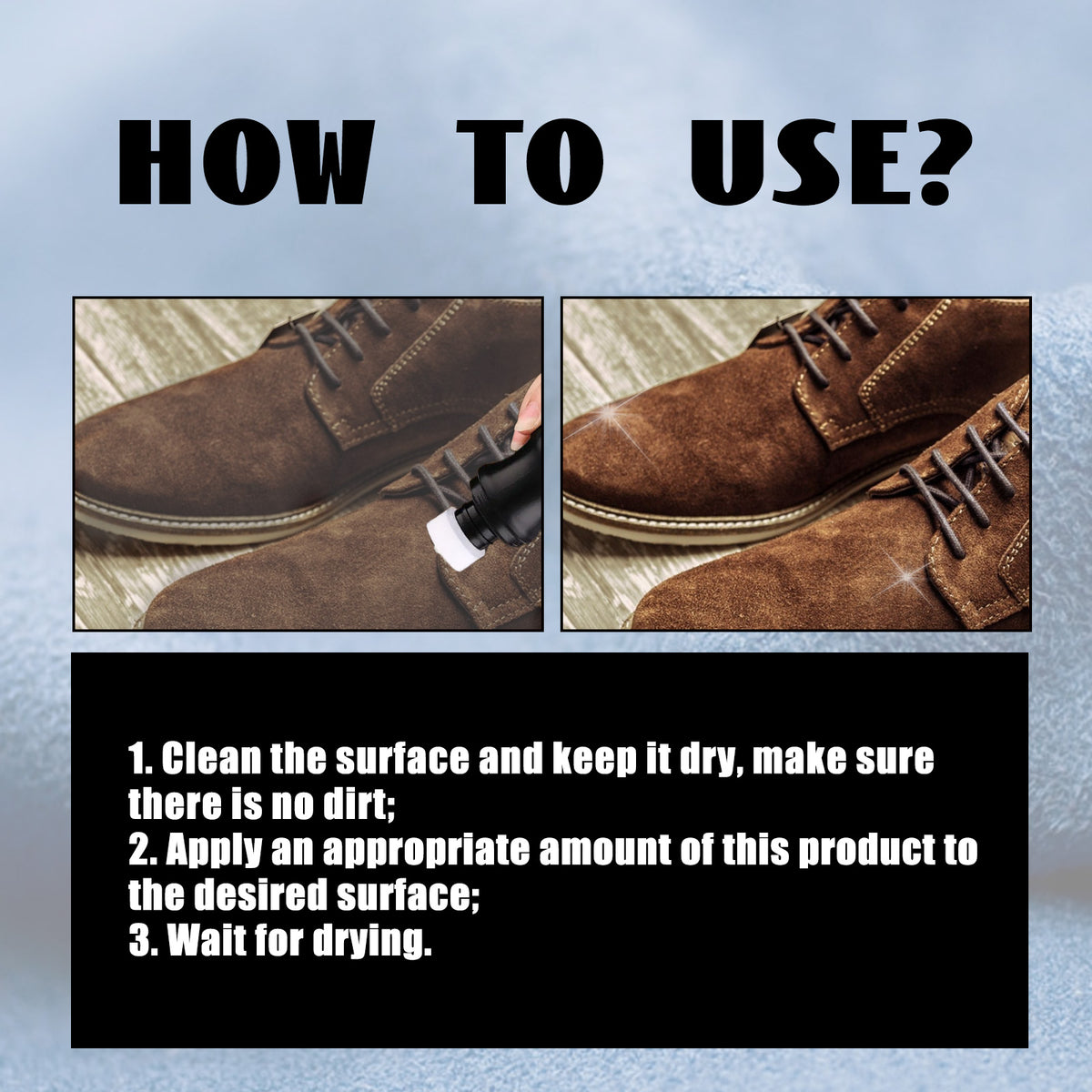 Leather Conditioner for Suede, Nubuck & Home Color Care