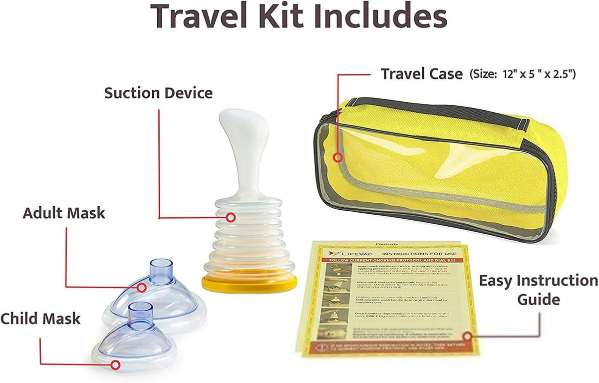 Choking Rescue Device — Strong Suction for Critical Airway