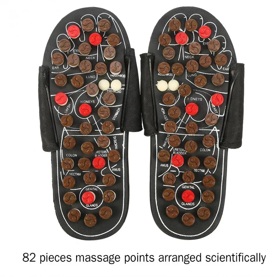 Foot Massage Slippers — Acupressure Therapy for Tired Legs