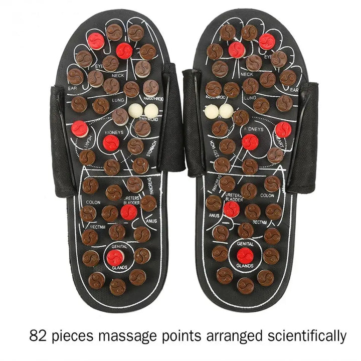 Foot Massage Slippers — Acupressure Therapy for Tired Legs