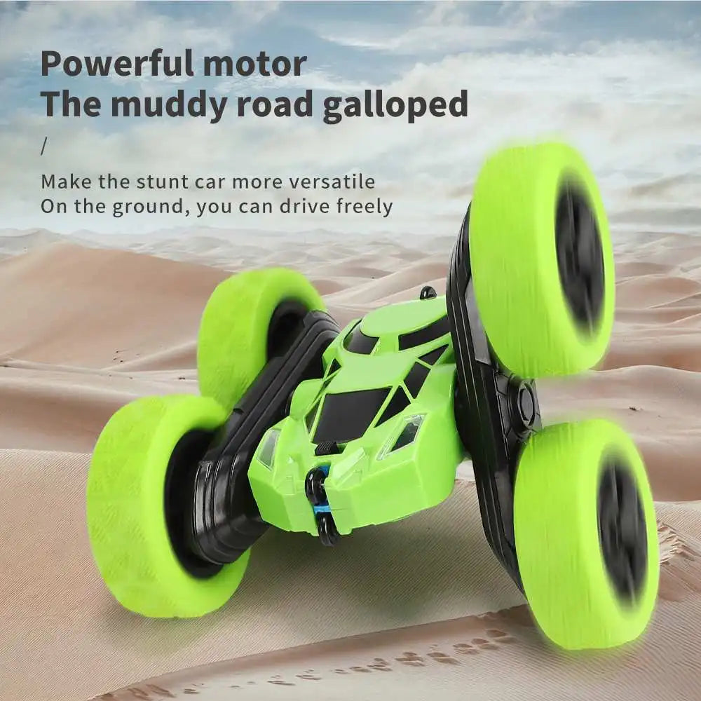 RC Stunt Car 1:16 With 360° Flips and LED Lights