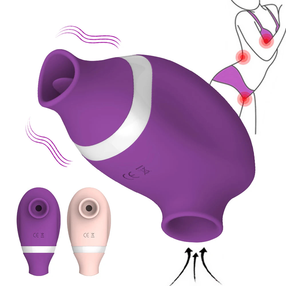 Clitoral Suction Vibrator with 7 Speeds for Pleasure