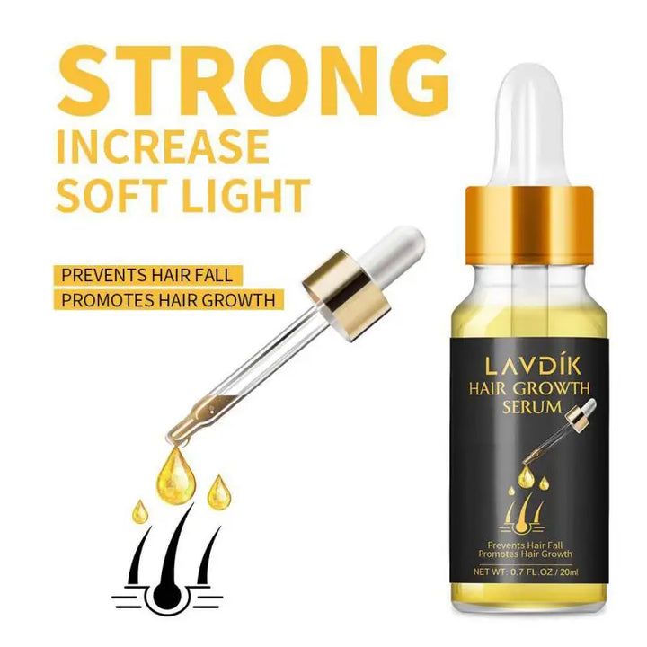Ginger Hair Growth Serum for Thinning, Damaged Hair
