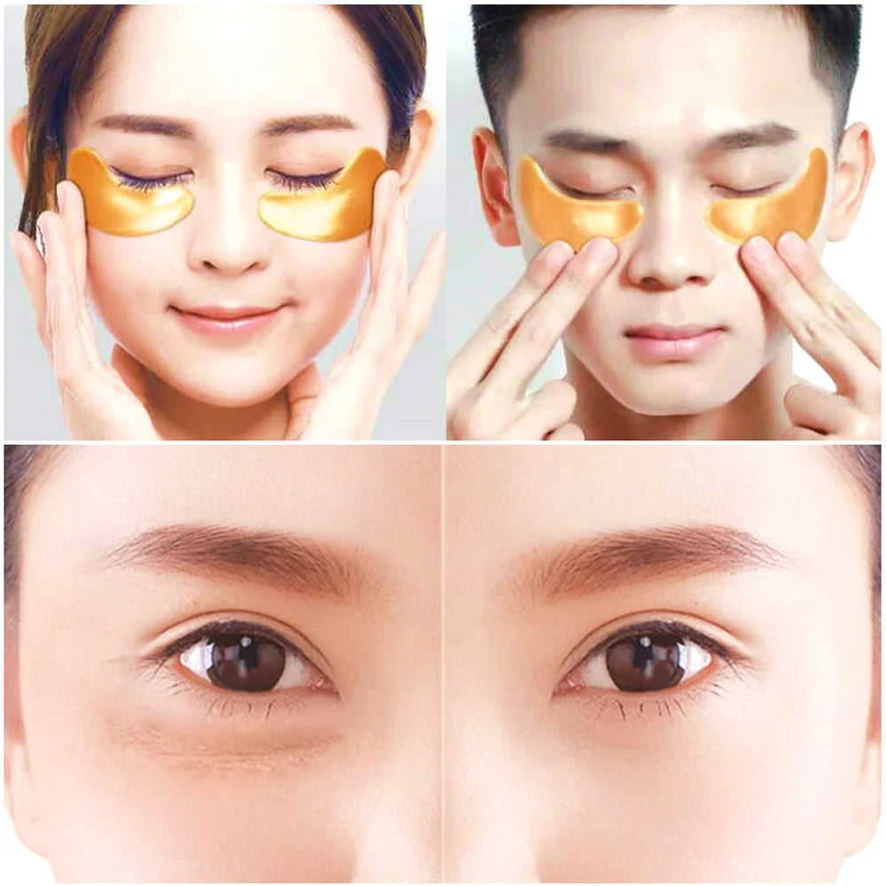 Gold Collagen Eye Patches for Brighter-Looking Eyes