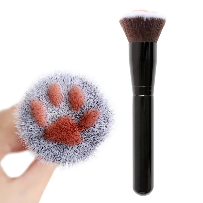 Soft Cat Paw Makeup Brush — Kitten-Soft Blending for Face