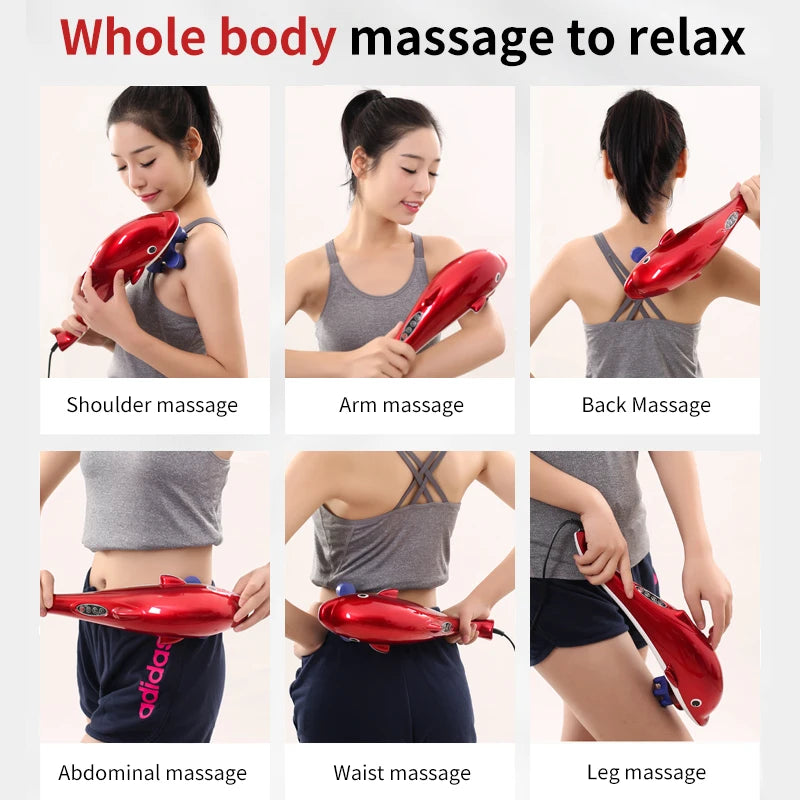 Electric Shiatsu Massager — Full Body Deep Relief at Home