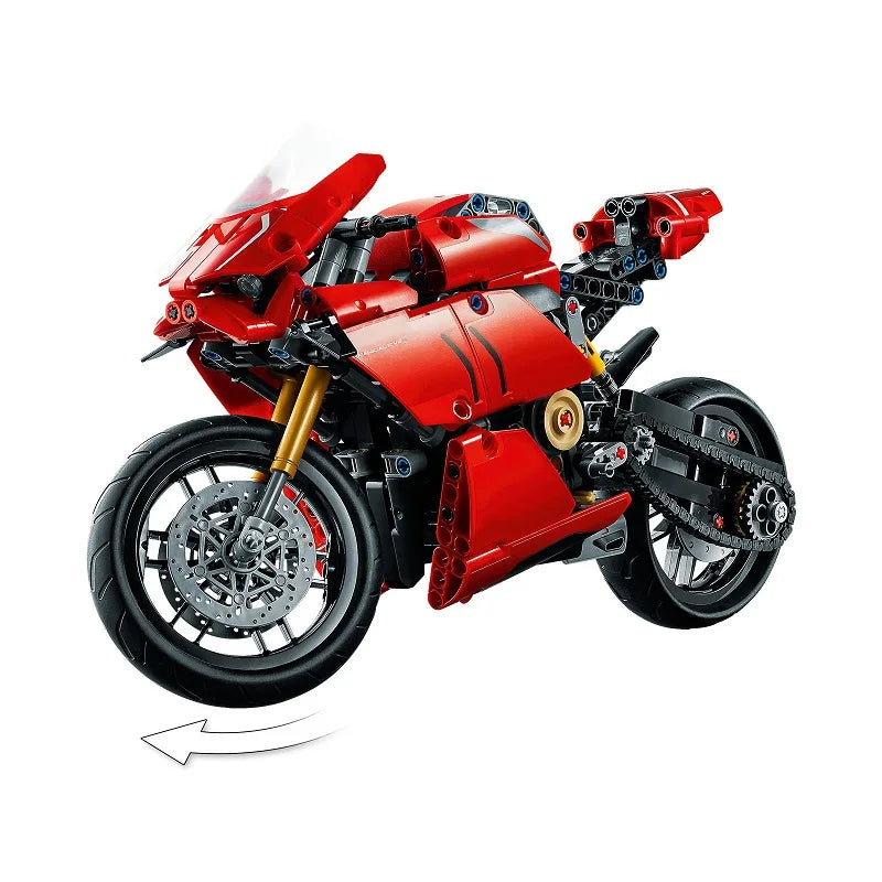 Ducati Panigale V4 R Building Blocks Motorcycle Model