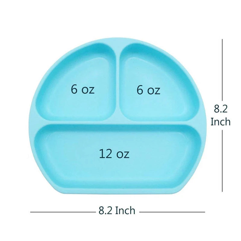 Baby Silicone Sucker Bowl for Easier, Mess-Free Mealtimes