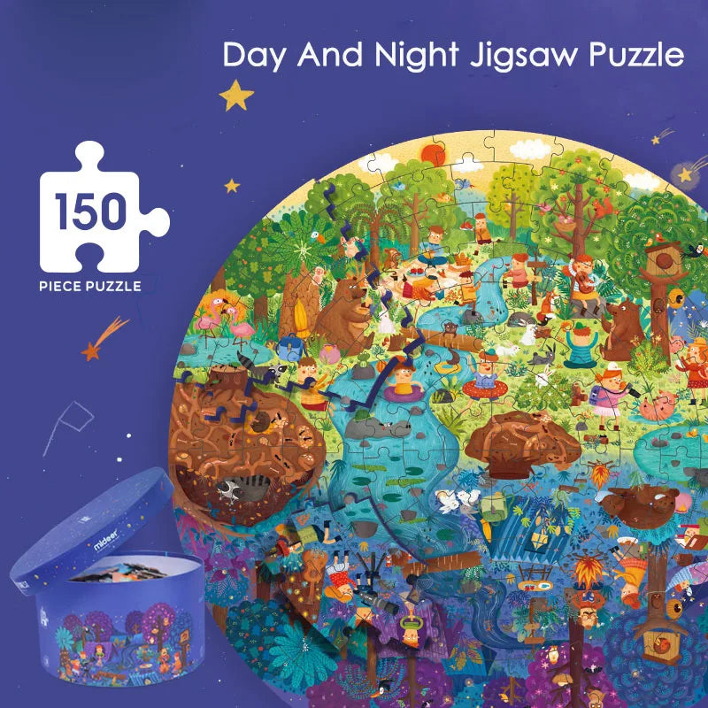 150-Piece Kids’ Jigsaw Puzzle Set for Curious Minds