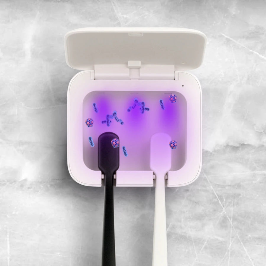 UV Toothbrush Sterilizer — 99.9% Germ Kill in Minutes