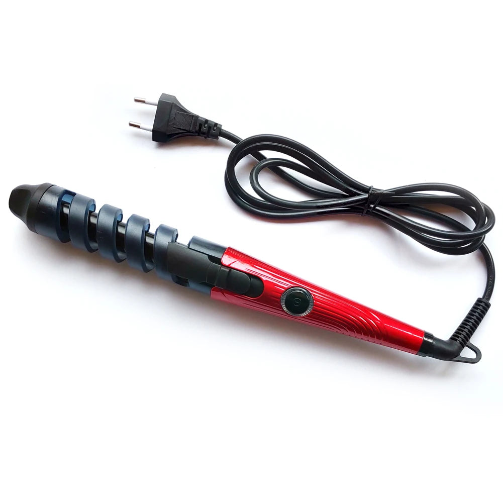 Ceramic Spiral Hair Curler Wand for Easy Salon Curls
