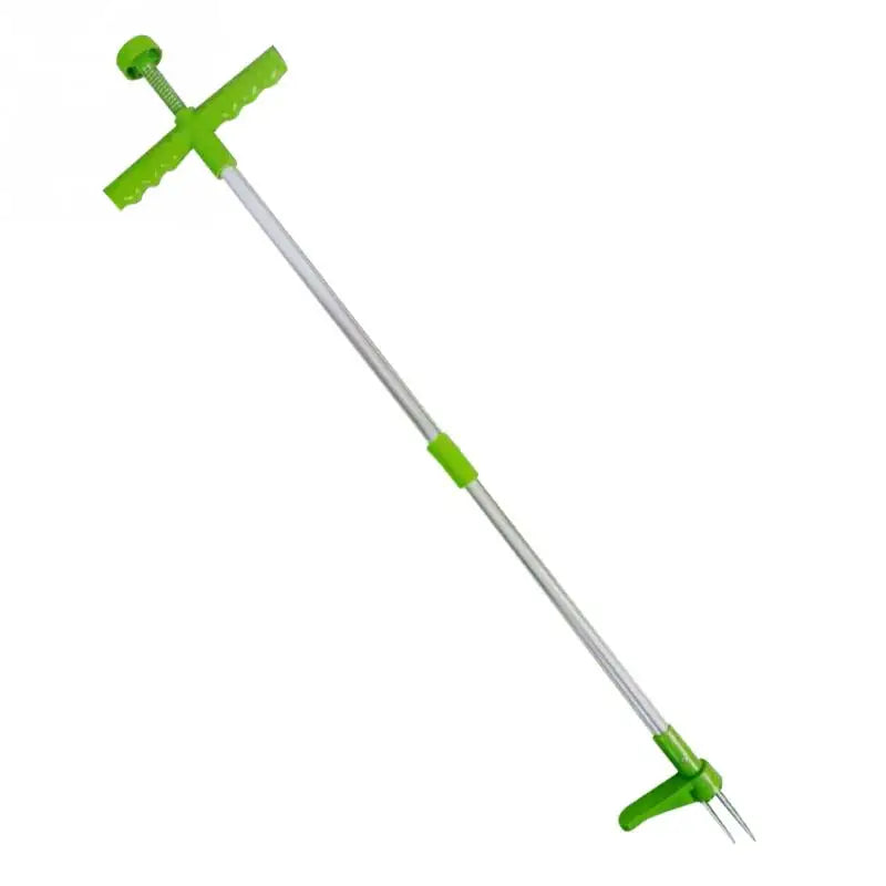 Stand-Up Long Handle Weed Puller for Whole Taproots
