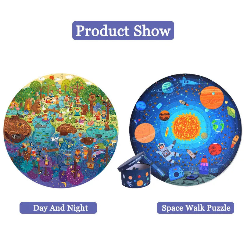 150-Piece Kids’ Jigsaw Puzzle Set for Curious Minds