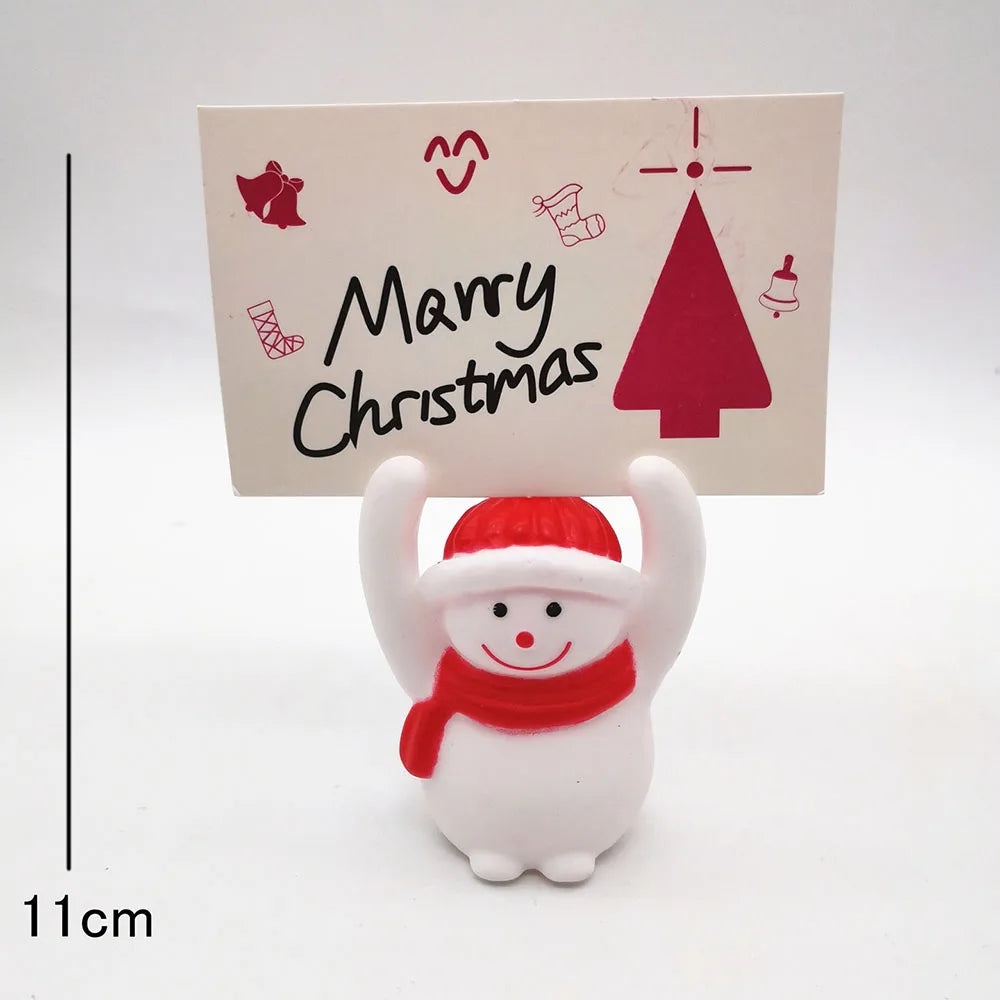 Christmas Figurines for Cake and Tree Decorations
