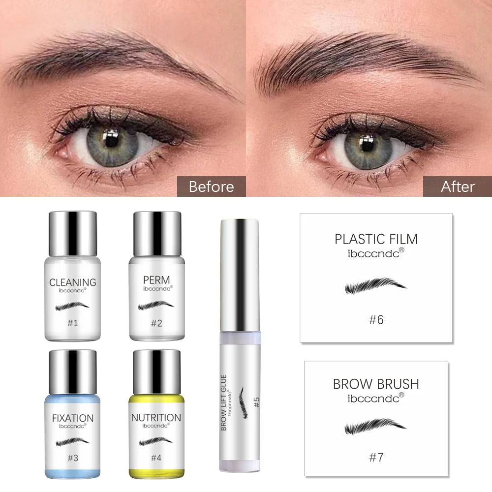 Brow Lamination Kit for Lifted, Fuller-Looking Brows
