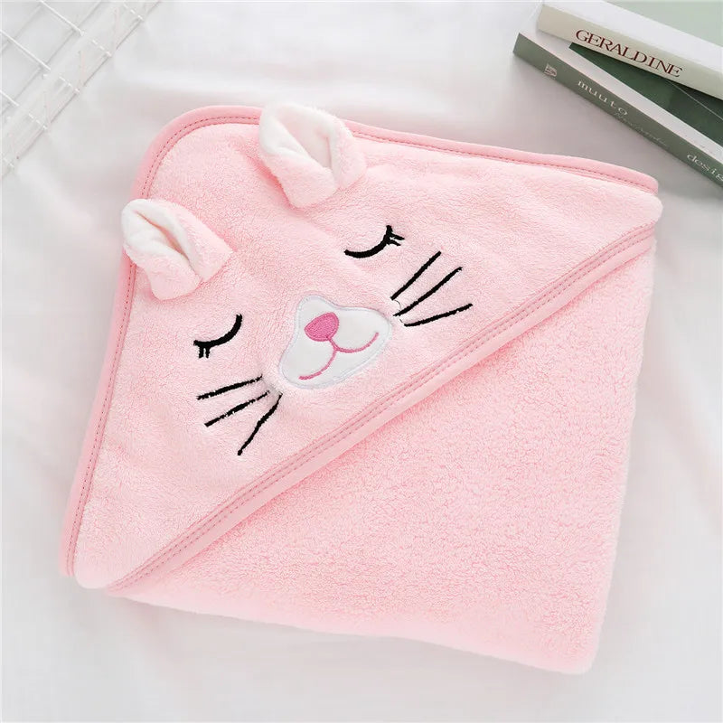 Toddler Hooded Bath Towel for Soft, Cozy After-Bath