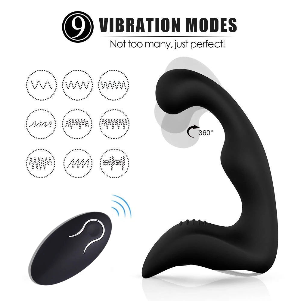 Remote Prostate Massager for Personalized Deep Relief
