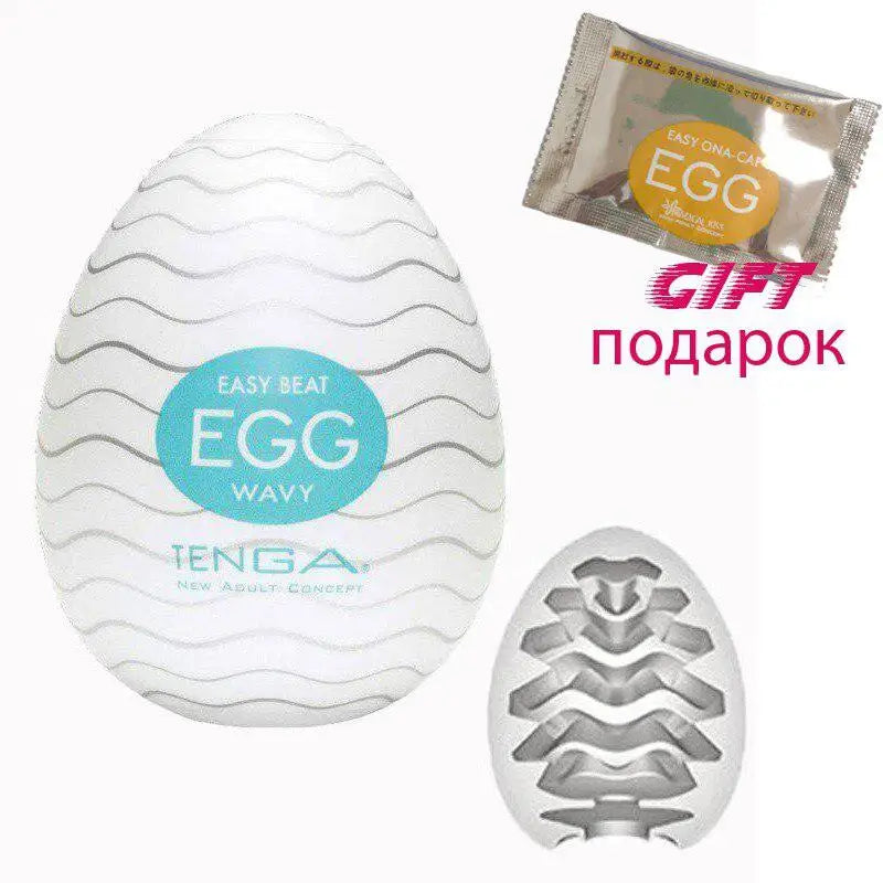 Tenga Egg Masturbator 6-Pack for Solo Male Pleasure