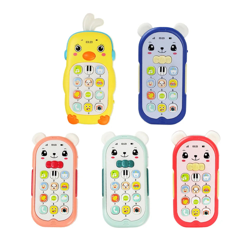 Baby Phone Toy for Early Learning, Music & Pretend Play