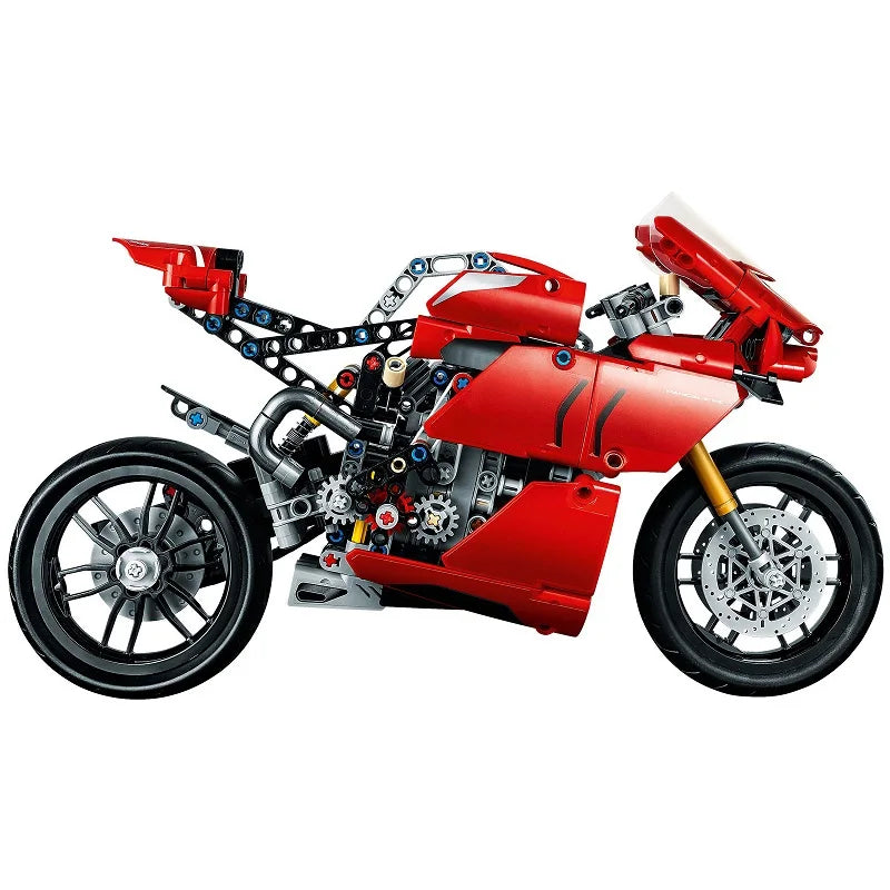 Ducati Panigale V4 R Building Blocks Motorcycle Model