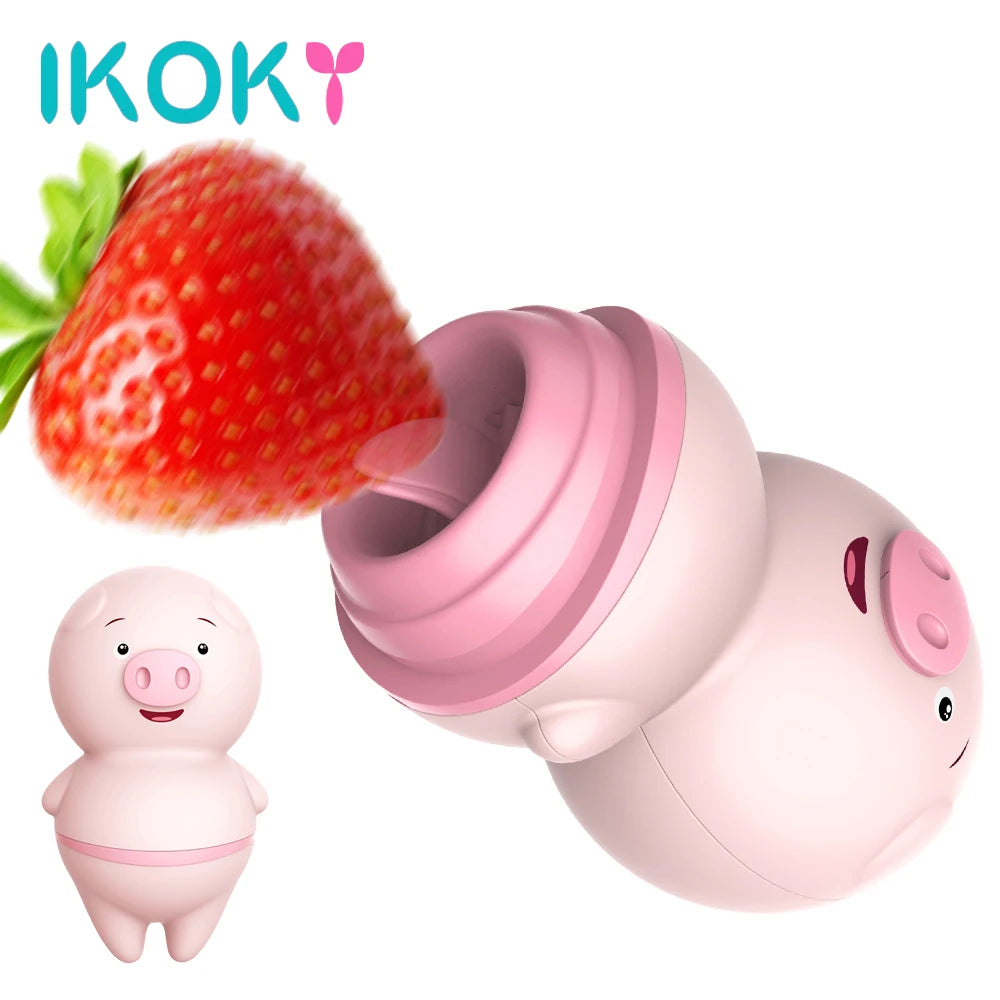 Pig Tongue Clitoral Stimulator for Targeted Pleasure