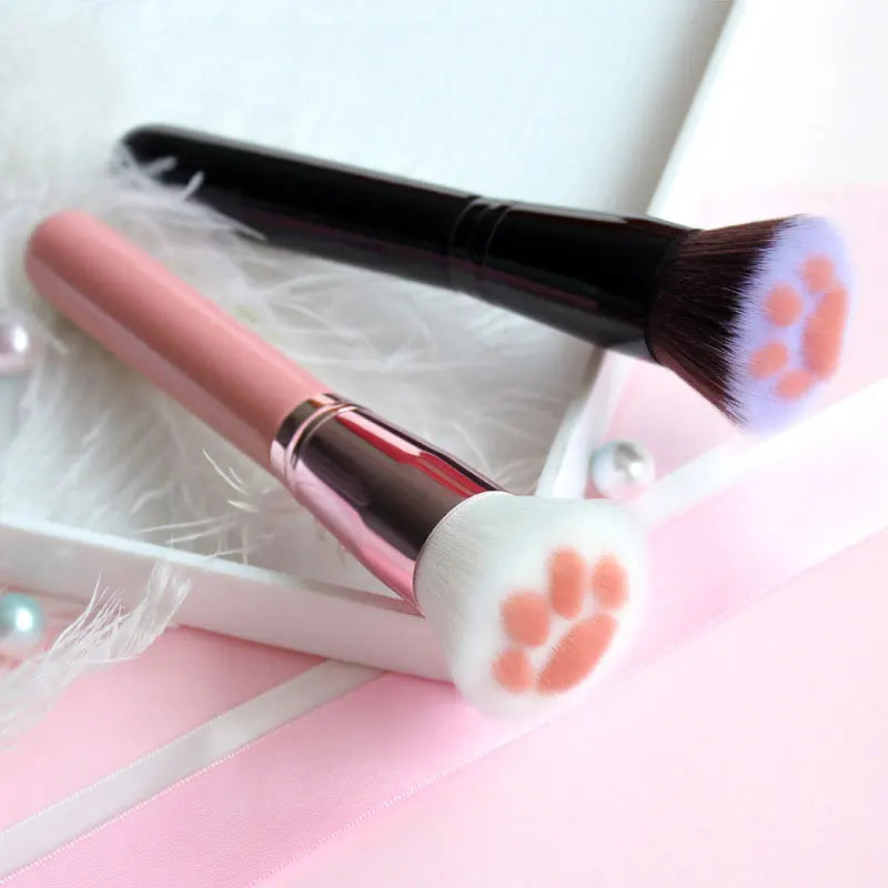 Soft Cat Paw Makeup Brush — Kitten-Soft Blending for Face