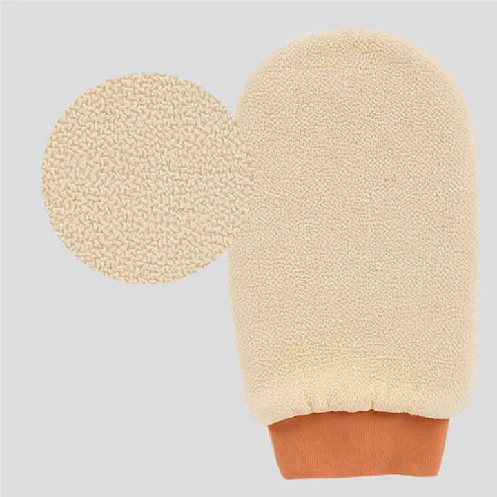 Exfoliating Bath Gloves — Smooth Skin in 3 Minutes