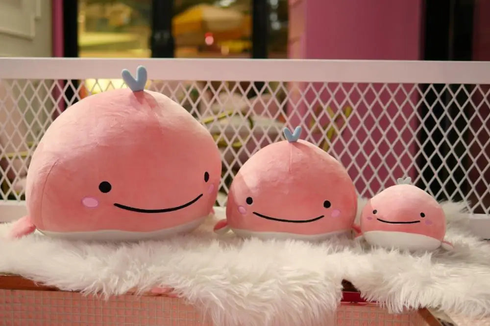 Whale Plush Pillow – Soft Comfort for Cozy Cuddles
