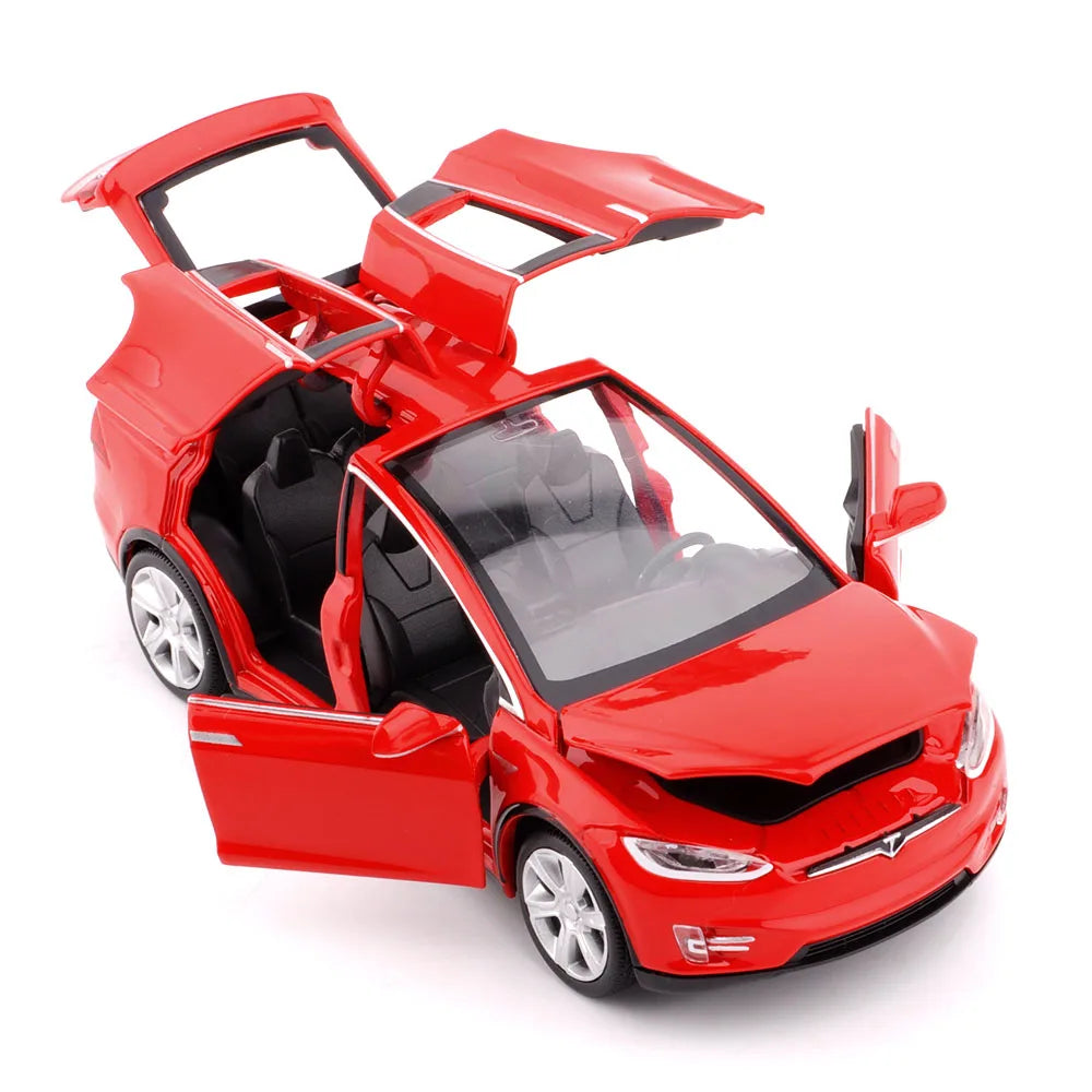 Tesla Model X Diecast Car Toy – 1:32 Alloy Gift Model