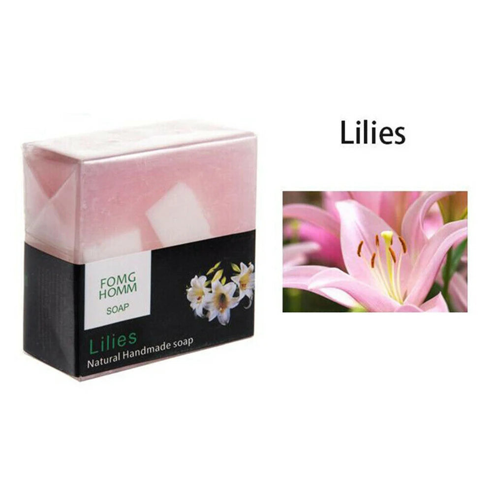 Rose Bamboo Charcoal Soap for Gentle Daily Cleansing