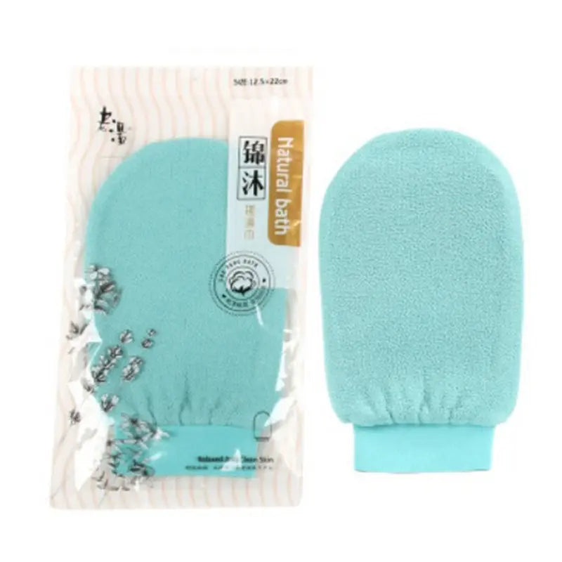 Exfoliating Bath Gloves — Smooth Skin in 3 Minutes