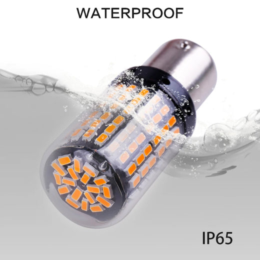 LED Turn Signal Bulb — Bright CanBus 144SMD, Error-Free