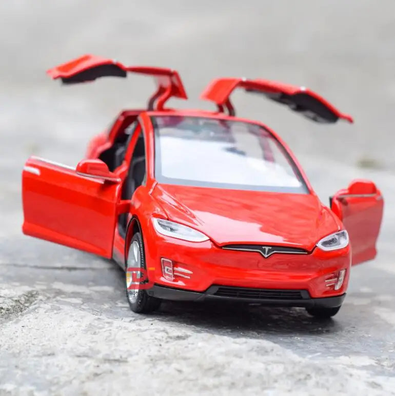 Tesla Model X Diecast Car Toy – 1:32 Alloy Gift Model