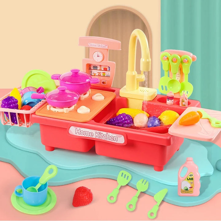 Pretend Play Kitchen Sink Toys for Screen-Free Fun