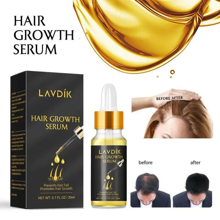 Ginger Hair Growth Serum for Thinning, Damaged Hair