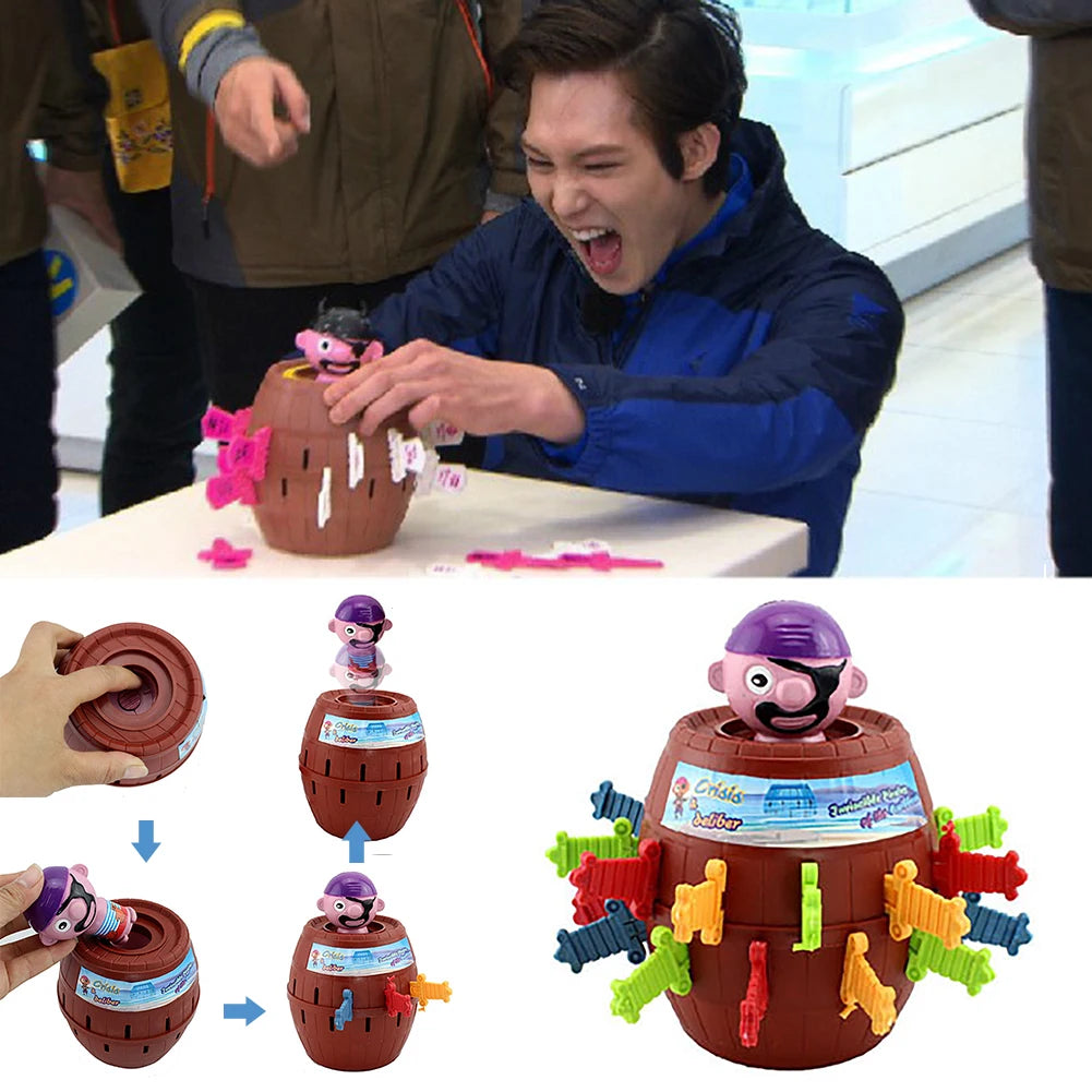 Pirate Barrel Game for Kids: Funny Family Game Night