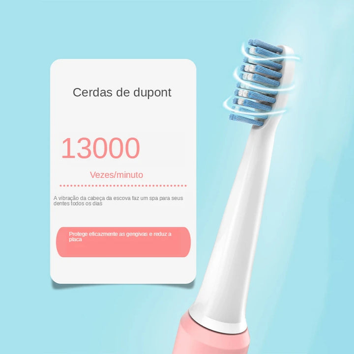 Sonic Electric Toothbrush Duo — Soft Bristle, Waterproof