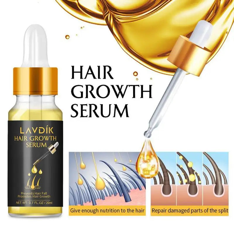 Ginger Hair Growth Serum for Thinning, Damaged Hair