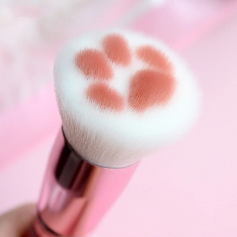 Soft Cat Paw Makeup Brush — Kitten-Soft Blending for Face