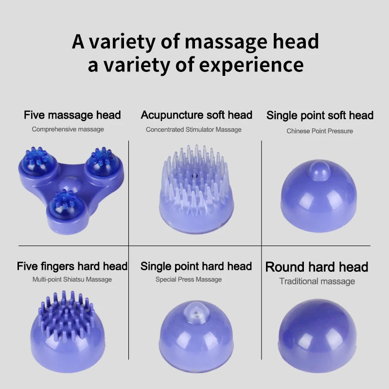 Electric Shiatsu Massager — Full Body Deep Relief at Home