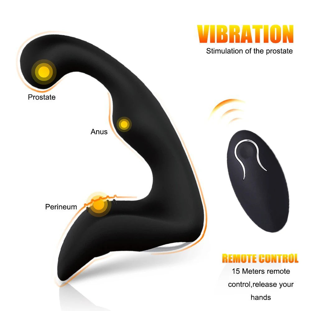 Remote Prostate Massager for Personalized Deep Relief