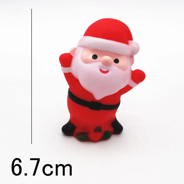 Christmas Figurines for Cake and Tree Decorations
