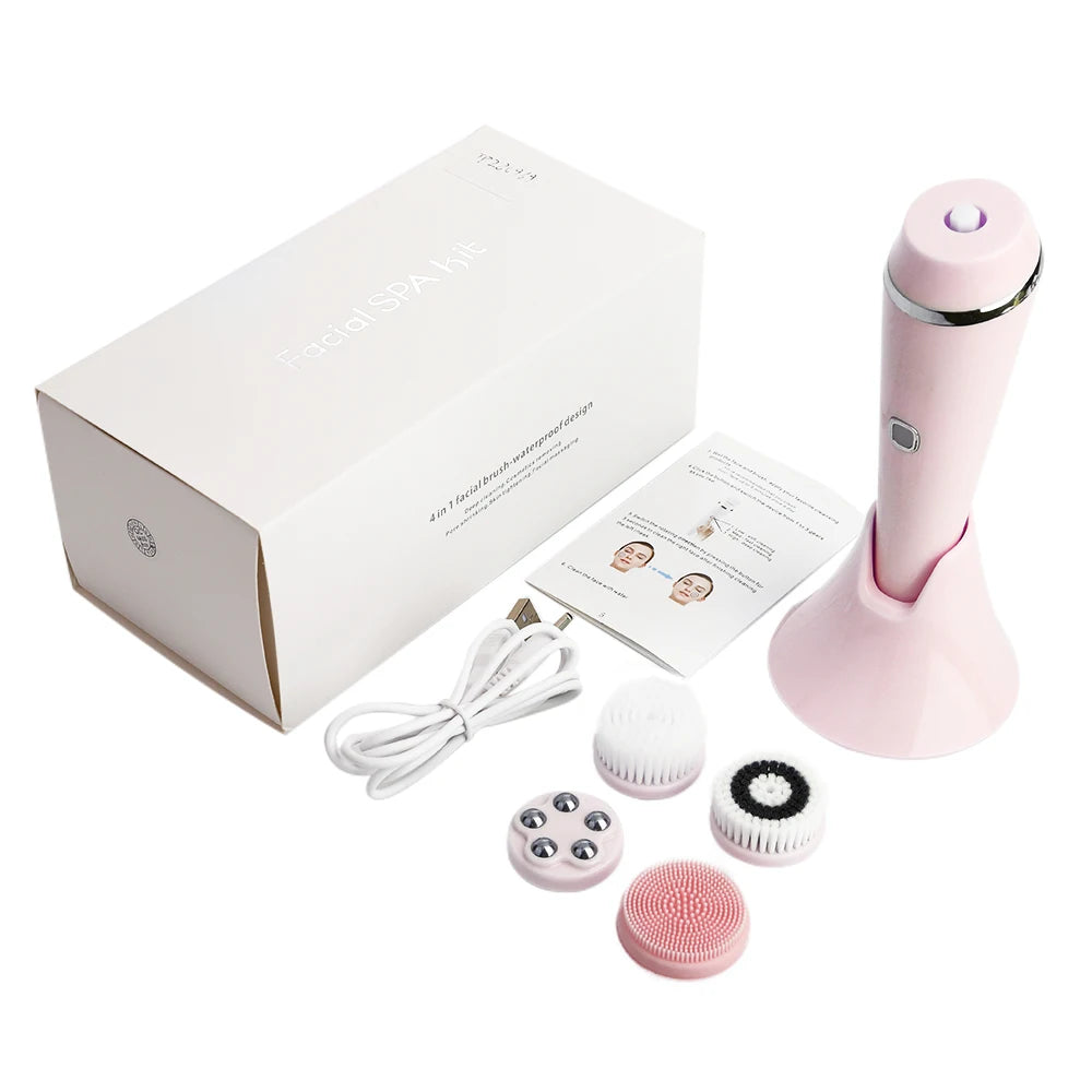 Electric Facial Cleansing Brush for Deeper Daily Cleansing