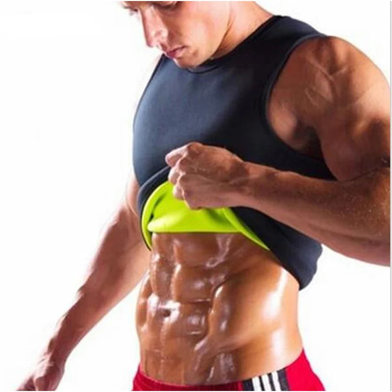 Men's Sauna Vest — Instant Waist Sculpting & Sweat Amplifier